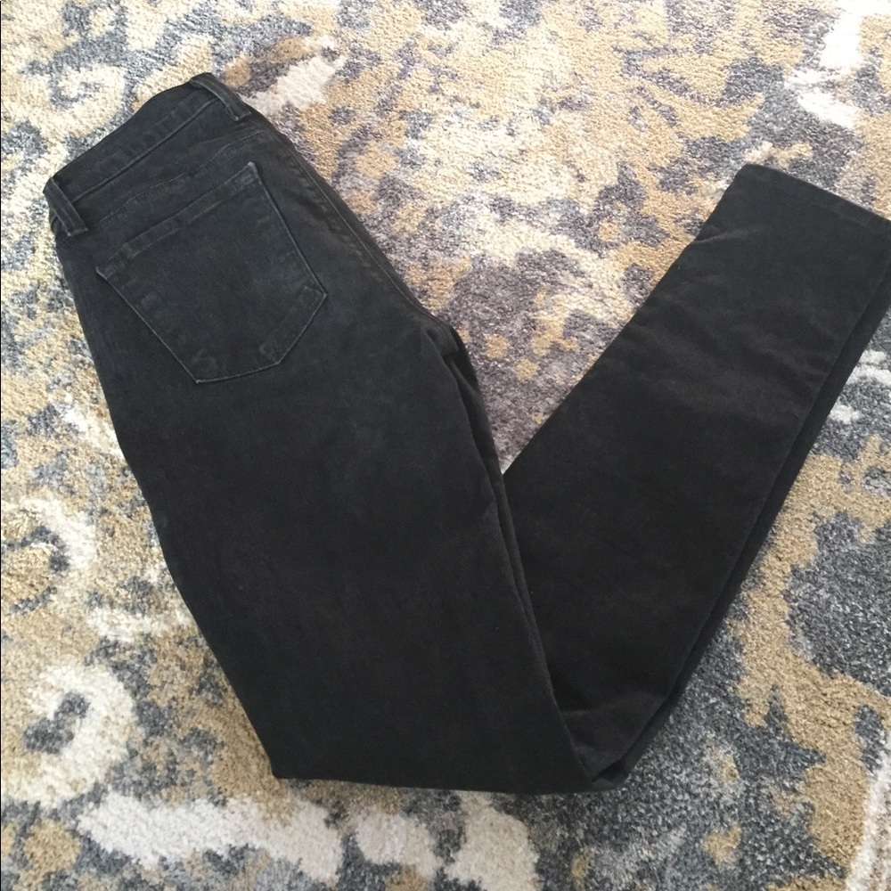 J Brand - super skinny black jean